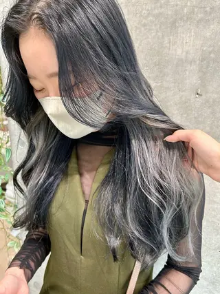 ロング カラー 熊谷 沙紀 ／金山／ツヤ髪カラーのヘアスタイル