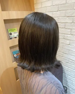 ミディアム カラー ヘアアレンジ メンズパーマモデル 無料/今間 海音のヘアスタイル