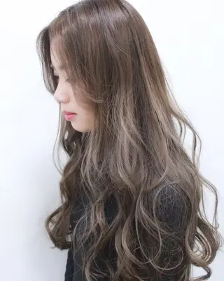 ロング カラー ヘアアレンジ エクステの神様 ▫️原島ユウヤ▫️のヘアスタイル