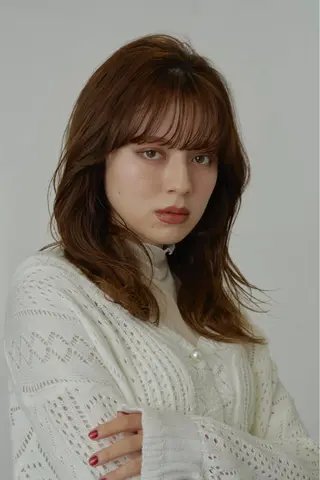 セミロング 髪質改善クロスパーマ モリオカ モエ💫のその他イメージ