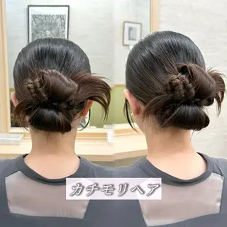 ミディアム ヘアアレンジ Keiji🫧艶髪・ 透明感カラー🫧のヘアスタイル