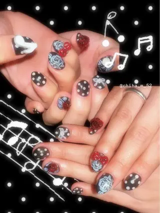 ネイル チハル ミチハタのネイルデザイン