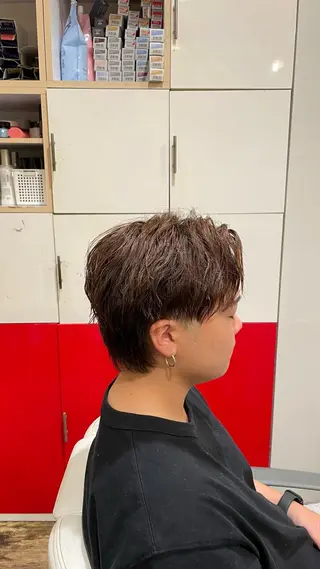 ショート メンズ 椿 大輔のヘアスタイル