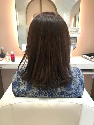 ミディアム La fith hair rond 立川店所属・kyosuke 透明感カラーのヘアスタイル