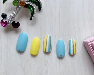 ネイル トップネイリスト Ribbon立川店のネイルデザイン