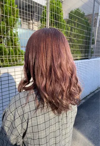 ミディアム カラー ✨髪質改善 縮毛矯正 艶髪 立川 コウキ✨のヘアスタイル
