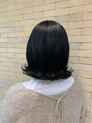 ミディアム カラー 艶髪レイヤー上田 紗也🇰🇷💗のヘアスタイル