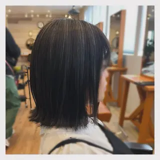 ミディアム カラー agu hair north所属・北上 春華のヘアスタイル