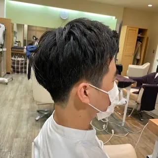 ショート メンズ 透明感/ハイトーン Annaのヘアスタイル