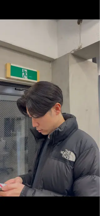 ショート メンズ PERCUT原宿所属・無料カット 藤田遼晴のヘアスタイル