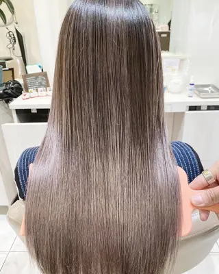 ロング カラー 高橋凜/髪質改善/ 縮毛矯正/カラーのヘアスタイル