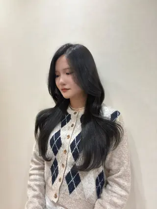 ロング 梅田/韓国ワンホン coco🪽🫧のヘアスタイル