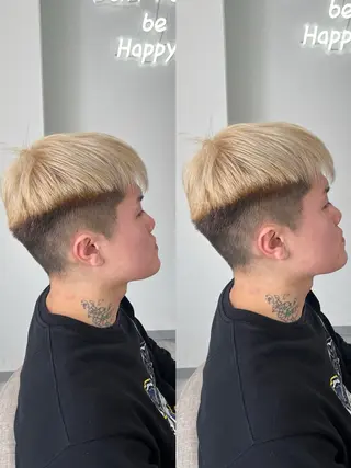 カラー mimi☪️ 艶髪髪質改善/メンズのヘアスタイル