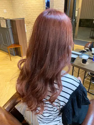 ロング カラー 髪質改善 ヒデのヘアスタイル