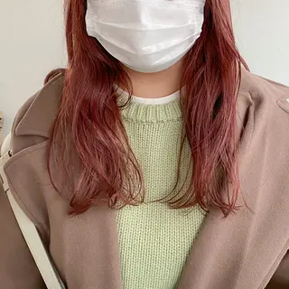 ミディアム カラー 中屋恵美🎨 Designカラーのヘアスタイル