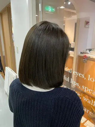 ショート カラー eins.hair所属・過去一の柔髪ヘア 🌿einshairのヘアスタイル