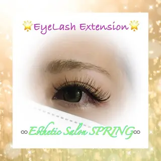 マツエク・マツパ Esthetic Salon SPRING所属・ｴｽﾃﾃｲｯｸｻﾛﾝ ｽﾌﾟﾘﾝｸﾞのマツエク・マツパデザイン