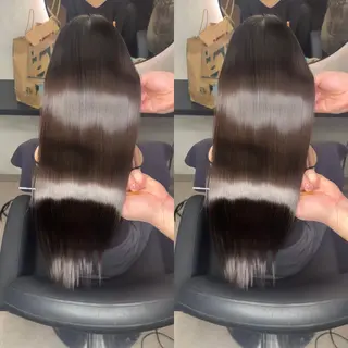 ロング カラー 新宿/髪質改善/ 縮毛矯正/松永ゆいのヘアスタイル