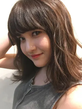 ミディアム カラー 髪質進化系へ 💇‍♀️Yasuのヘアスタイル