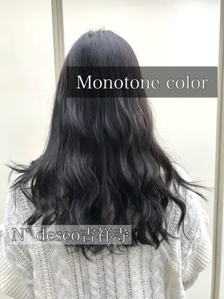 セミロング カラー ヘアアレンジ 推しカラー美容師 Yukino🌈のヘアスタイル