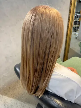 ロング 周りと差のつくハイト ーン🥣AZUKIのヘアスタイル