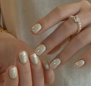 ネイル By moonネイル 🌷ワンホン/韓国風のネイルデザイン