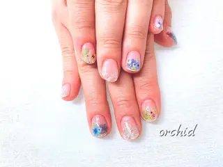 ネイル orchid ♡オーキッドのネイルデザイン