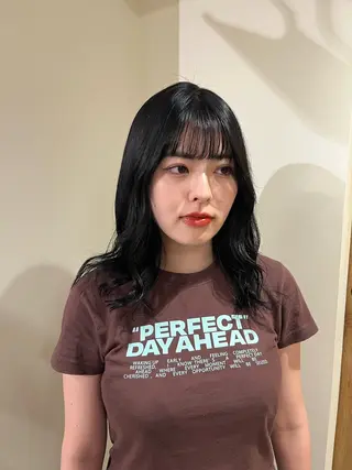 ミディアム mao /HUI金山のヘアスタイル