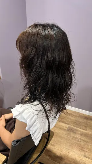 セミロング パーマ ニュアンス/ 柔らか /トレンド/haruのヘアスタイル