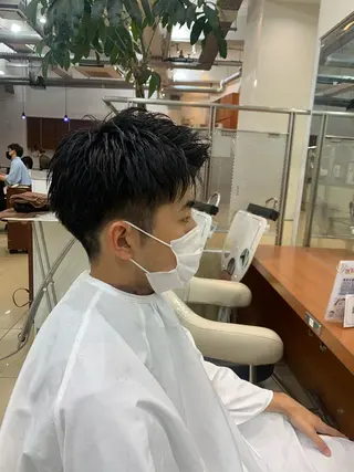 メンズ 大人透明感艶カラー 寺田稜のヘアスタイル