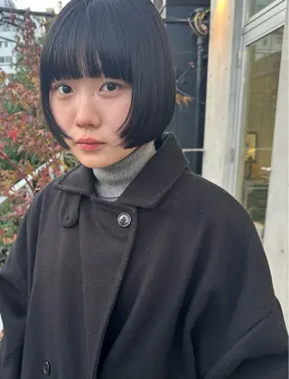 ショート ボブ/似合わせカット /ニュアンスカラーのヘアスタイル