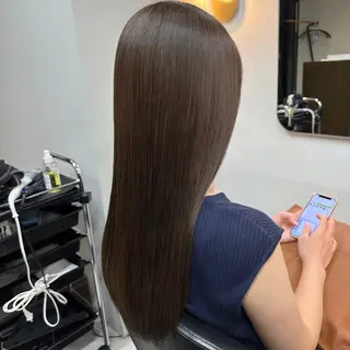 ロング カラー パーマ 守屋 寿哉のヘアスタイル