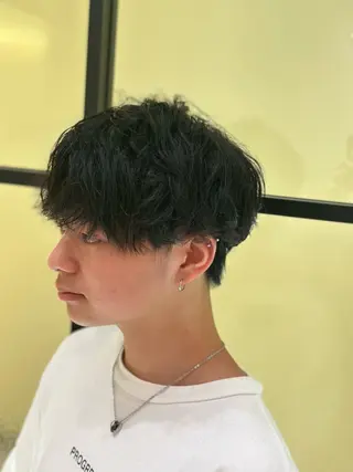 パーマ メンズ 髪質改善・艶カラー 加茂瑞希のヘアスタイル