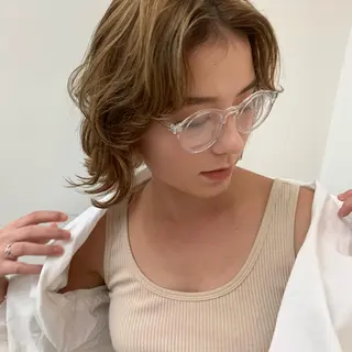 ミディアム 似合わせcut ◎ 倉橋実咲のヘアスタイル