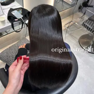 ロング 𝙆𝙖𝙞🎀🩶 レイヤー/縮毛矯正のヘアスタイル