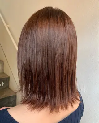 ミディアム (スタイリスト)牧 好美のヘアスタイル