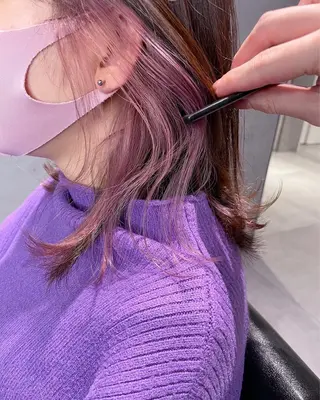 ミディアム カラー CHERIM ❤️‍🔥新家光葉のヘアスタイル
