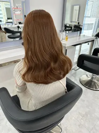 ロング カラー ヘアアレンジ レイヤー/艶ベージュ /🎀Saki🎀のヘアスタイル