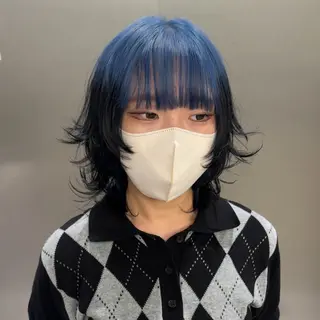 ショート カラー ハイトーン/デザイン カラー／悠斗のヘアスタイル