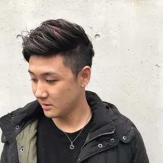 ショート メンズ JUNTA 梅田茶屋町のヘアスタイル