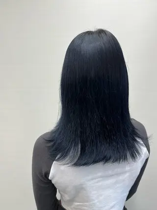 カラー 松井 咲樹のヘアスタイル