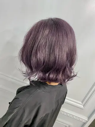 ミディアム カラー 大阪ハイトーン /MYUUのヘアスタイル
