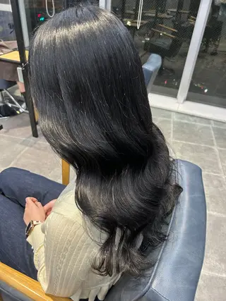 ロング カラー newi梅田🫧韓国 ヘア🫧sakiのヘアスタイル