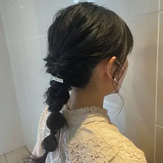 ロング ヘアアレンジ T Ayaのヘアスタイル