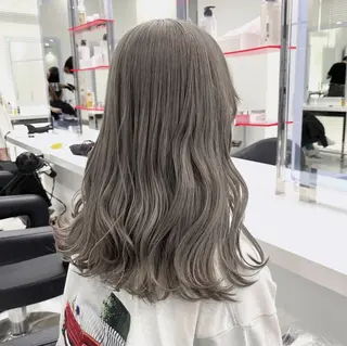 カラー 似合わせ💗骨格矯正 💗透明感カラー💗のヘアスタイル