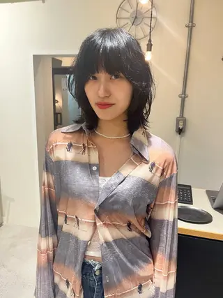 ミディアム 🦮shiori アイドルオタク🦮のヘアスタイル