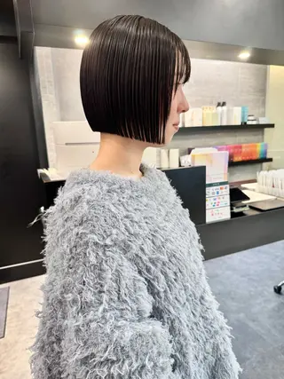 ショート ブリーチなし ダブルカラー/ゆなのヘアスタイル