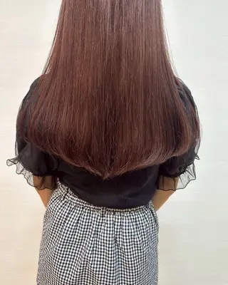 ロング カラー 高橋 みく/ minim 暖色のヘアスタイル