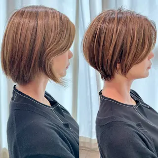 ショート 🌼アユム/レイヤー ハッシュカット🌼のヘアスタイル