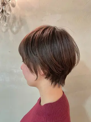 ショート 前平 友慈のヘアスタイル